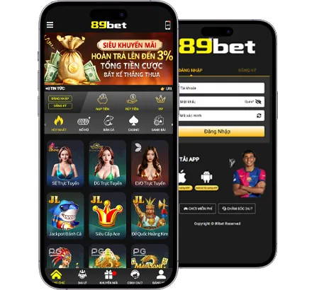 Giao diện game nổ hũ hiện đại